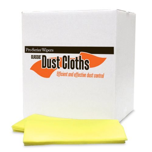CLASSIC TREATED DUST CLOTH, YELLOW, 17"x 24", PK/50 78403