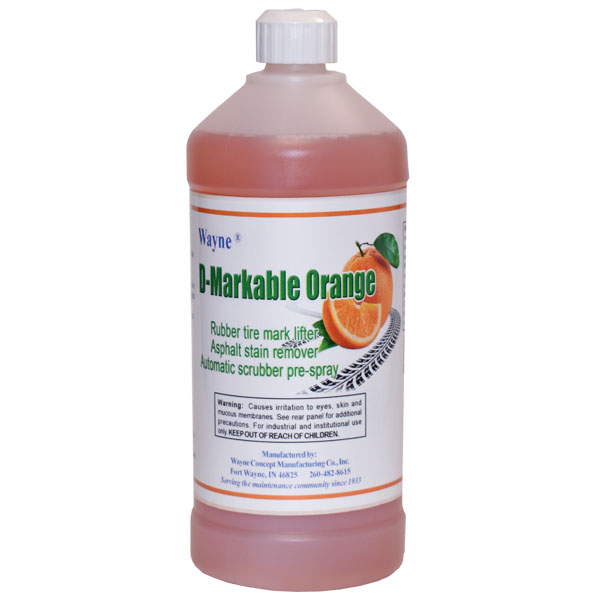 D-MARKABLE ORANGE RUBBER BURN REMOVER