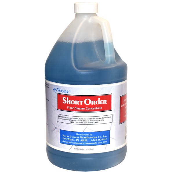SHORT ORDER FOOD SERVICE FLOOR CLEANER, 1-GAL