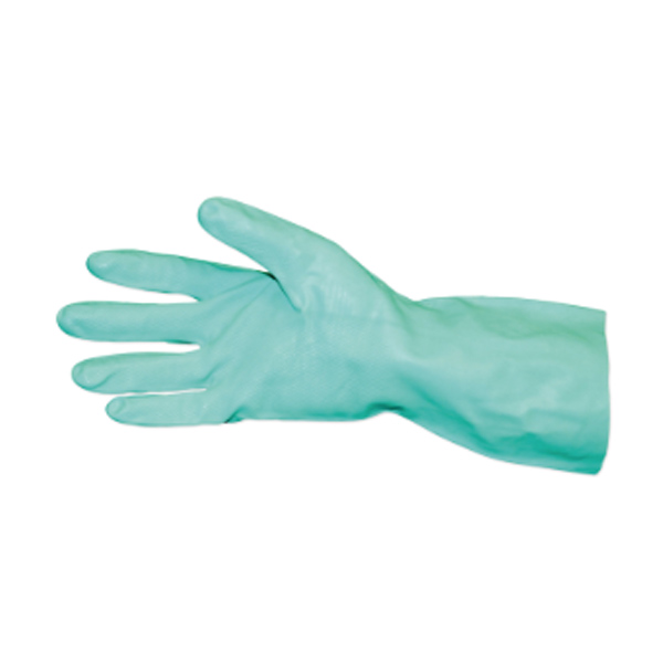 SHORT SLEEVE NITRILE UNLINED GLOVES, MEDIUM